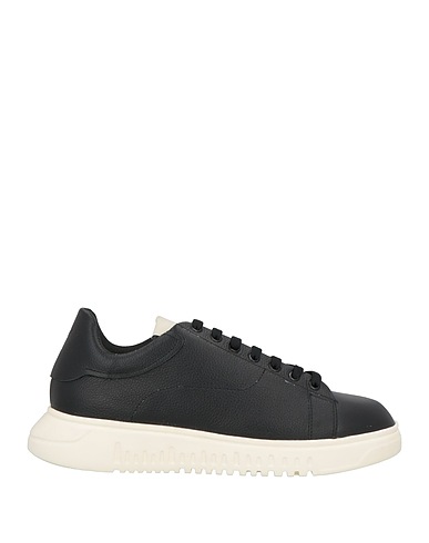 EMPORIO ARMANI Sneakers Nero 100% Pelle di vitello