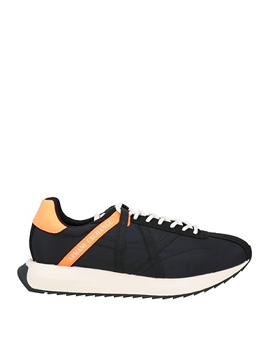 ARMANI EXCHANGE Sneakers Nero 100% Poliammide, Elastan, Poliuretano