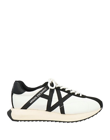 ARMANI EXCHANGE Sneakers BIANCO 100% Poliamida, Elastán, Poliuretano