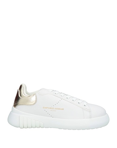 EMPORIO ARMANI Sneakers White 100% Cow leather