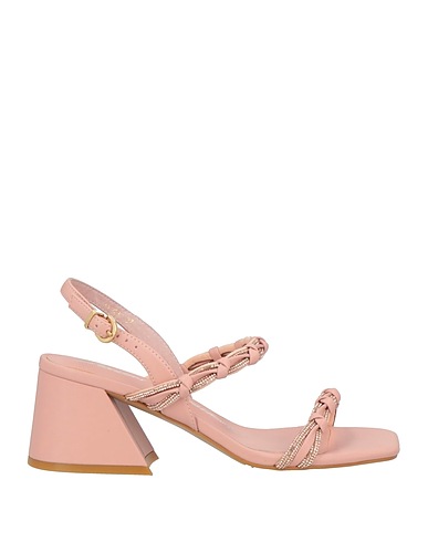 LUCIANO BARACHINI Sandals Blush Leather