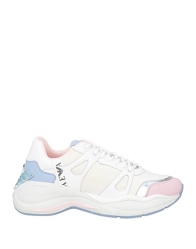 EMPORIO ARMANI Sneakers Blanco Piel de bovino, Poliéster, Poliuretano