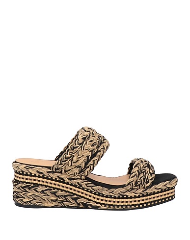 CASTAÑER Espadrilles Black Textile fibers