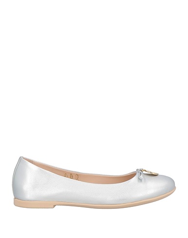 EMPORIO ARMANI Formal shoes Silver 100% Ovine leather