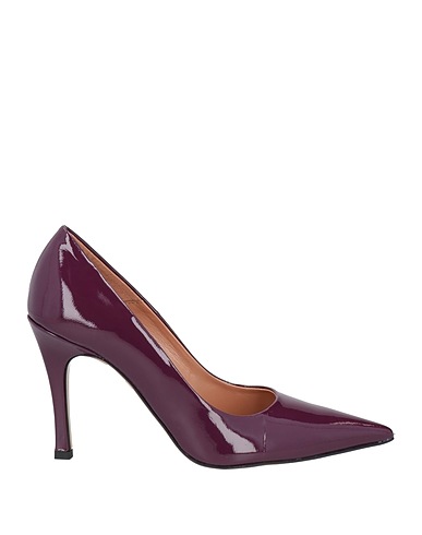 BIANCA DI Court Plum Leather