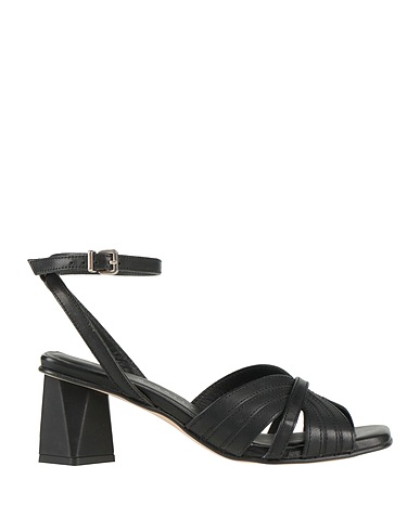 PEDRO MIRALLES Sandals Black Leather