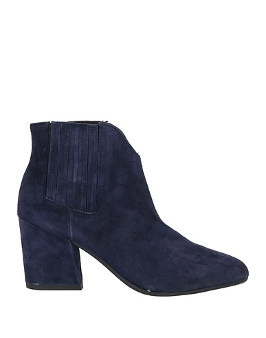 MASSIMO BALDI Ankle boot Navy blue Leather
