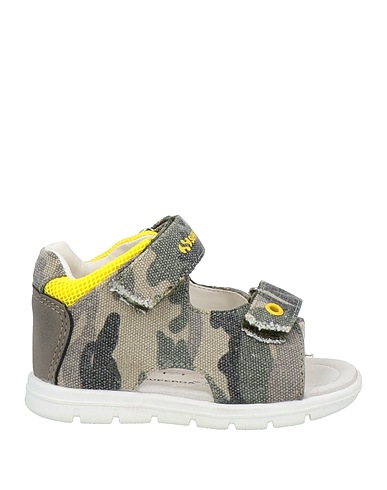 SUPERGA Sandali Grigio Fibre tessili