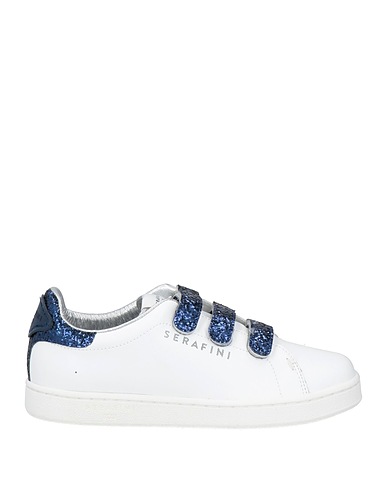 SERAFINI Sneakers White Leather, Other Fibres