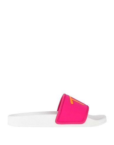 TOD'S Sandali Fucsia Fibre tessili