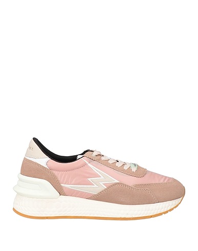 MOACONCEPT Sneakers Rosa antico Fibre tessili, Pelle