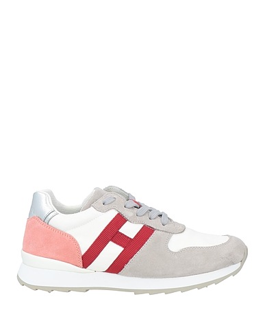 HOGAN Sneakers Bianco Fibre tessili, Pelle