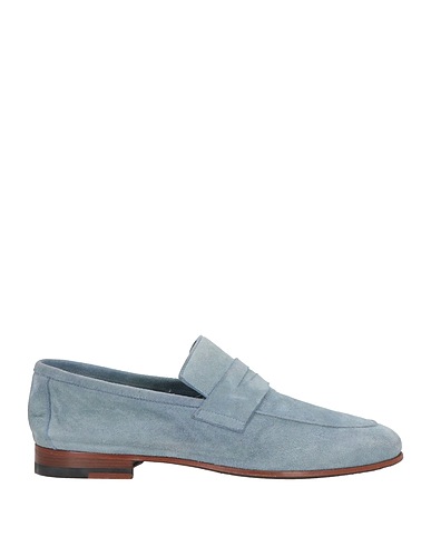 TAGLIATORE Loafers Pastel blue Leather