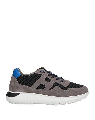 HOGAN Sneakers JUNIOR Grey Textile fibers, Leather