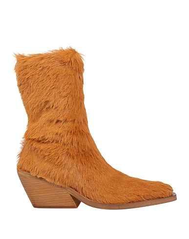 MARSÈLL Ankle boot Mustard Leather