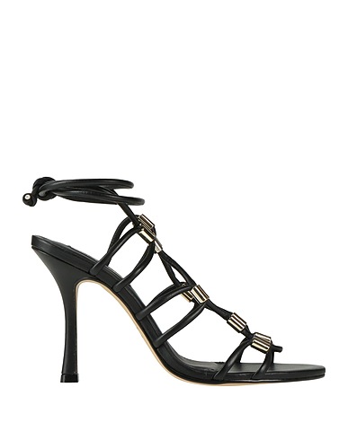 WERNER Sandals Black Leather