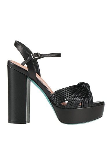 FRATELLI RUSSO Sandals Black Leather