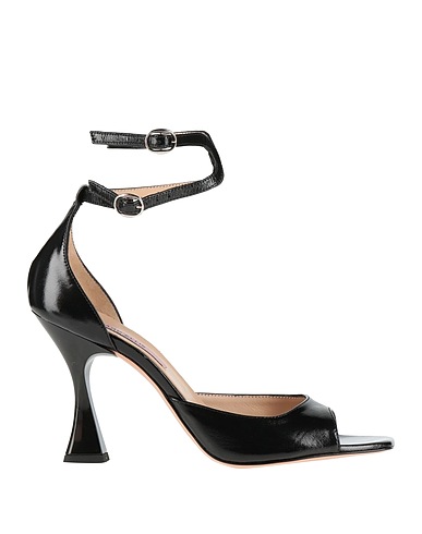 MARC ELLIS Sandals Black Leather