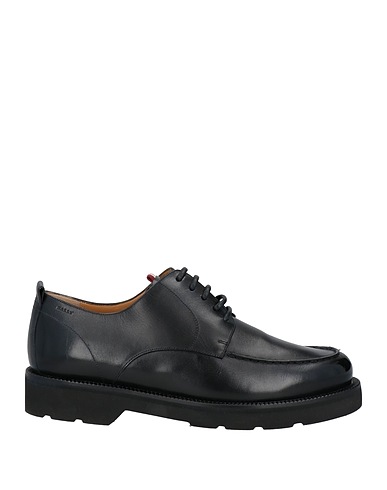 BALLY Laced shoes Black Leather
