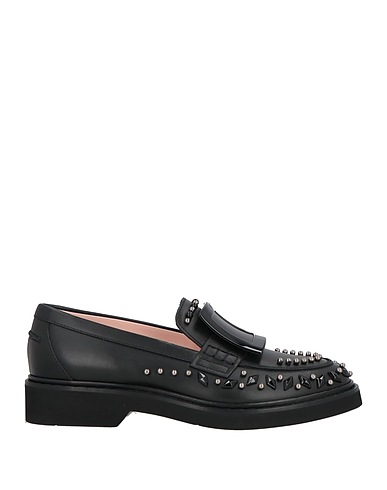 ROGER VIVIER Loafers Black Leather