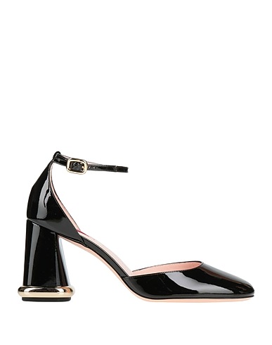 ROGER VIVIER Court Black Leather