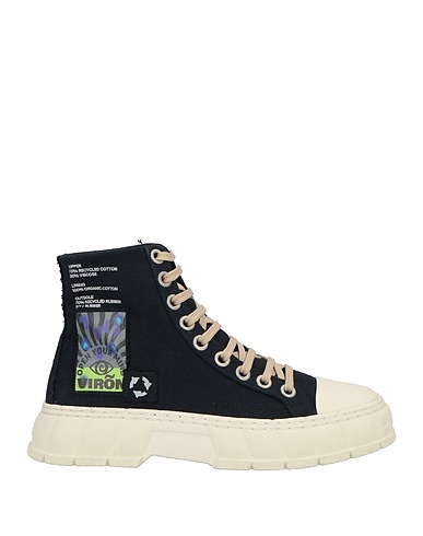 VIRÓN Sneakers Nero 70% Cotone riciclato, 30% Viscosa