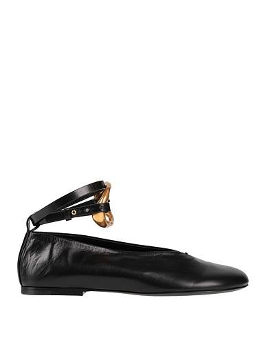JIL SANDER Ballet flats Black 100% Kidskin