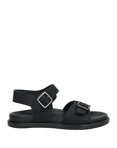 EMPORIO ARMANI Sandals Black 100% Cow leather