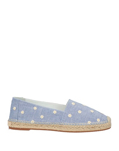 MANOLO BLAHNIK Espadrilles Light blue Textile fibres