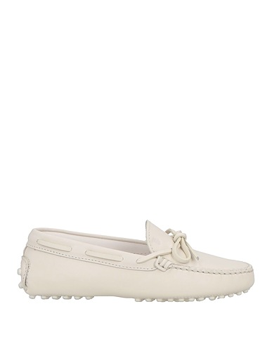 TOD'S Mocassino Bianco Pelle