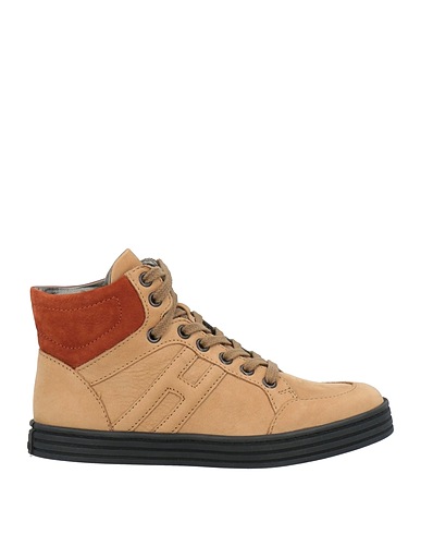 HOGAN REBEL Sneakers Cammello Pelle