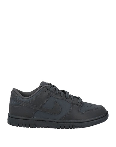 NIKE Sneakers Charcoal Leather, Textile fibres