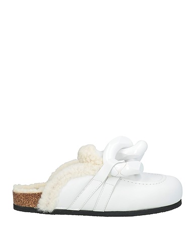 JW ANDERSON Mules and clogs White Leather