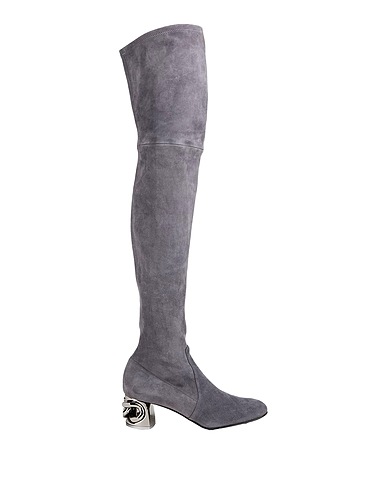 CASADEI Boots Grey Leather