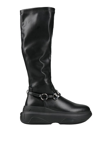 LIU •JO Boots Black Textile fibers