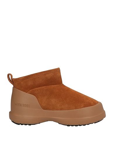 MOON BOOT Ankle boot Camel Leather