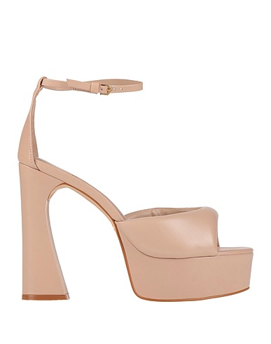 CARRANO Sandals Light brown Leather