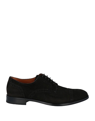 BALLY Laced shoes Black Calfskin