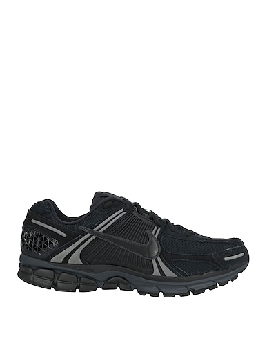 NIKE Sneakers Black Leather, Textile fibers