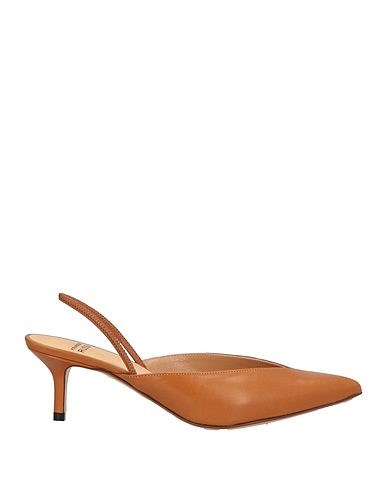 FRANCESCO RUSSO Pump Tan Leather