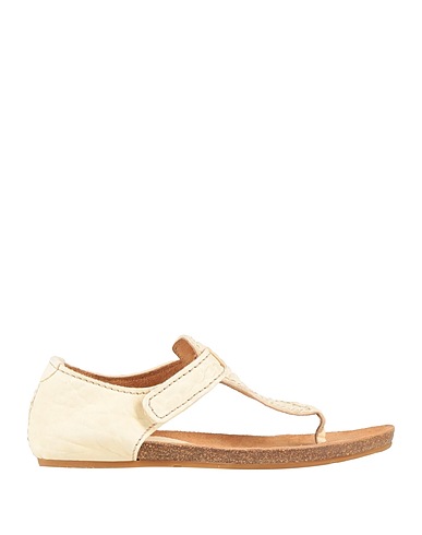 PEDRO GARCÍA Flip flops Ivory Leather
