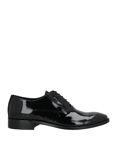 JACKAL Stringate Nero Pelle