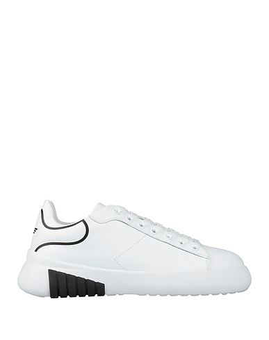 EMPORIO ARMANI Sneakers White Leather