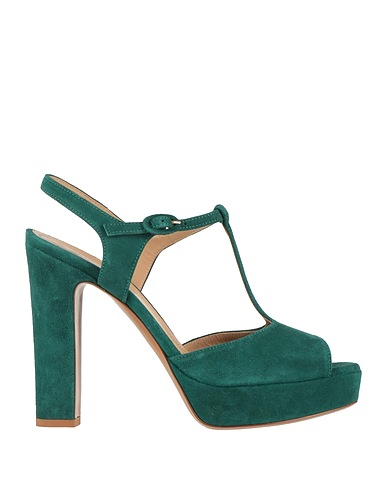 RELAC Sandalen Smaragdgrün Leder