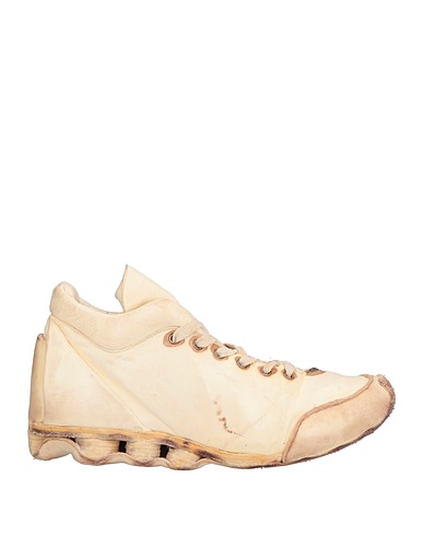 NIHOMANO Sneakers Marfil Piel de canguro, Piel de ternera