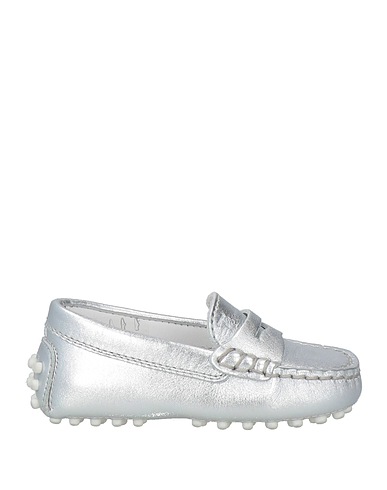 TOD'S Formal shoes Silver Leather