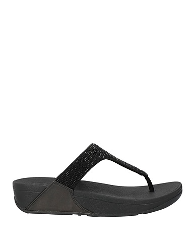 FITFLOP Dianetten Schwarz Gewebefasern