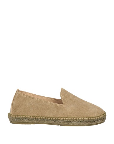 MANEBÍ Espadrilles Military green Leather
