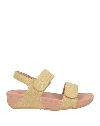 FITFLOP 샌들 골드 방직 섬유