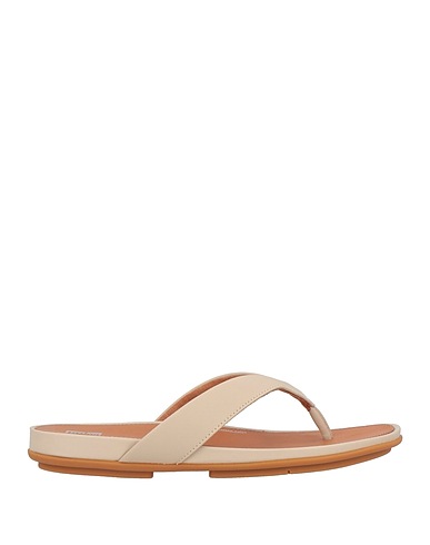 FITFLOP Flip flops Beige Leather